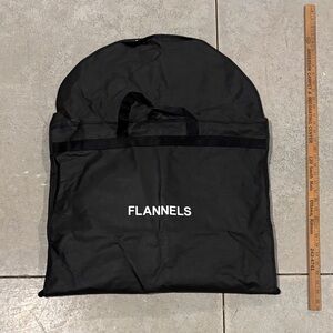 Black Garment Bag with Carry Handles